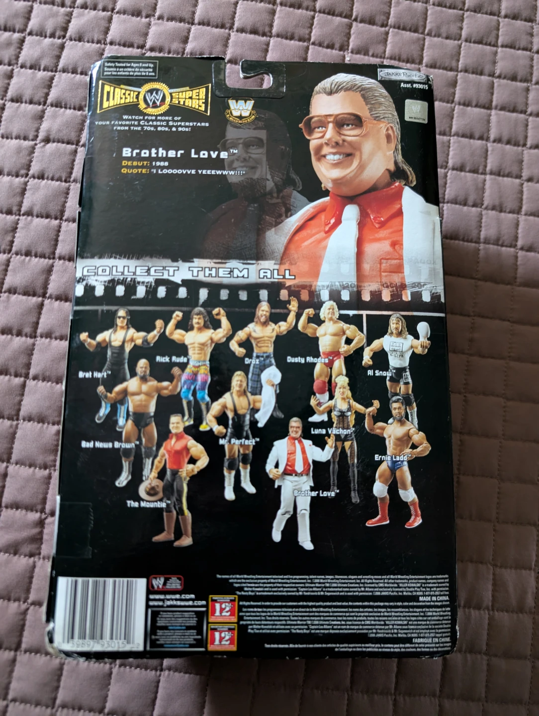 WWE Classic Superstars Brother Love Action Figure
