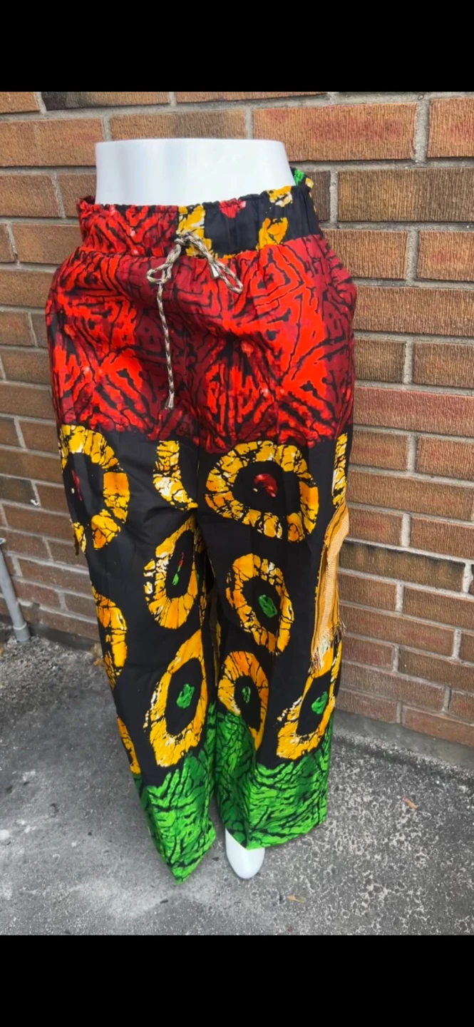 Breezy Flowy Patterned Pants - photo 3