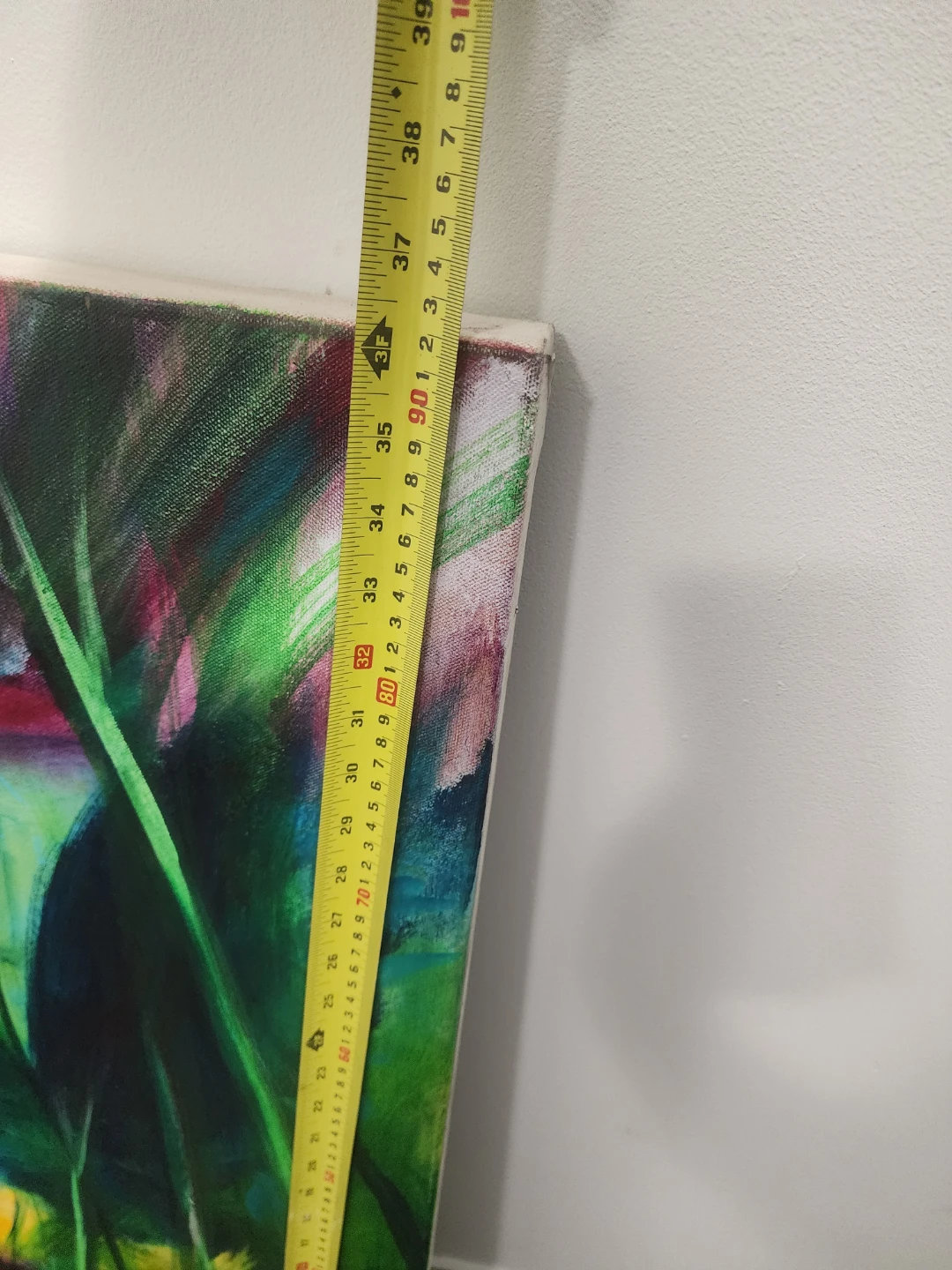 Abstract Landscape Canvas Painting - photo 4