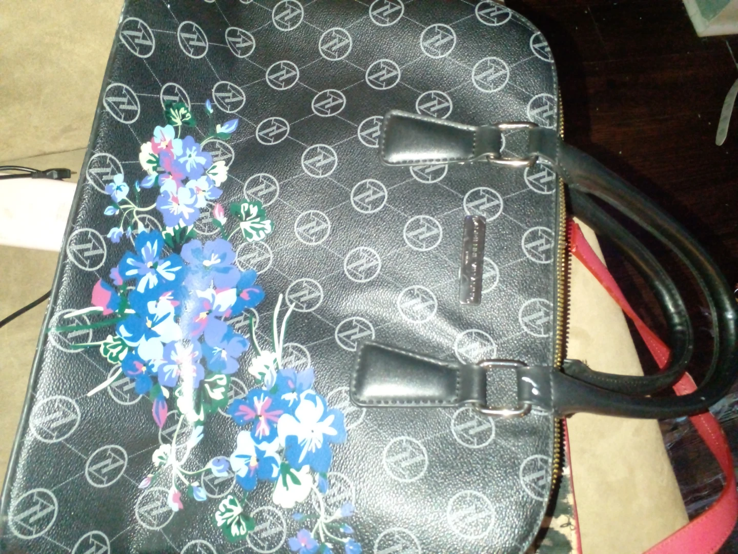 Nine West Floral Tote Bag