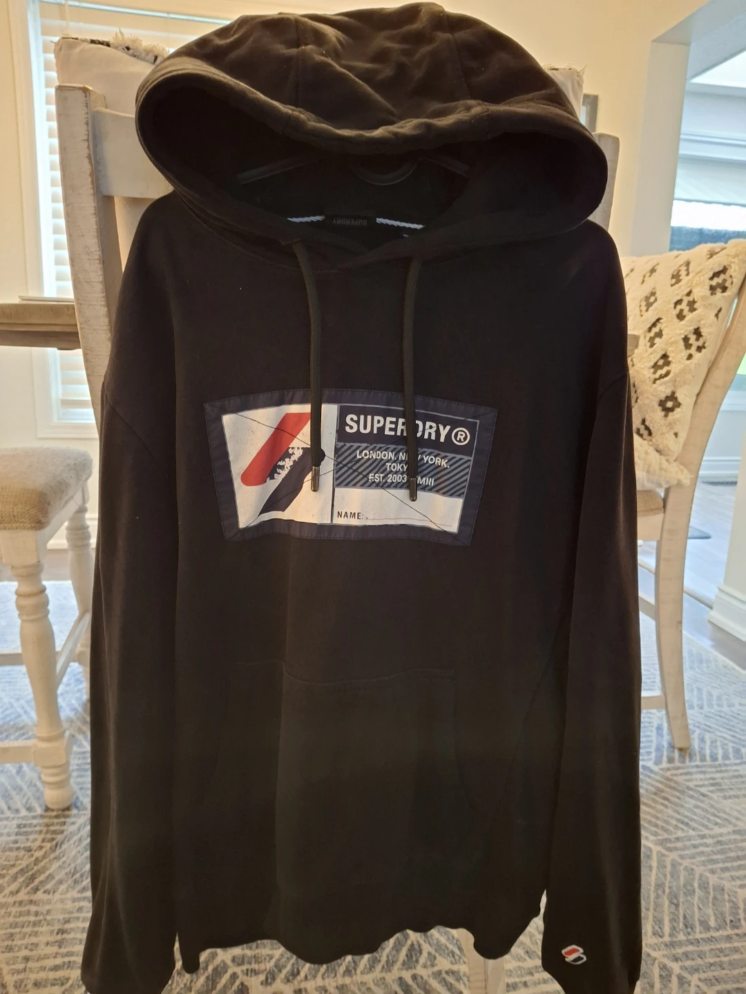 Superdry sweater.
