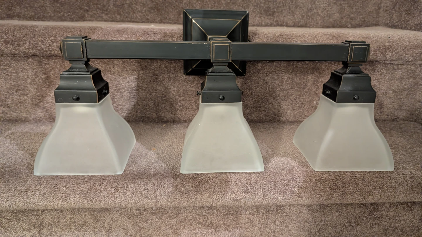 3-Light Vanity Light Fixture,