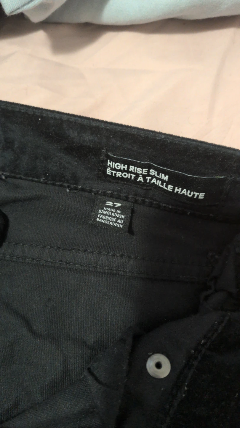 Joe Fresh Black Corduroy Pants - photo 2