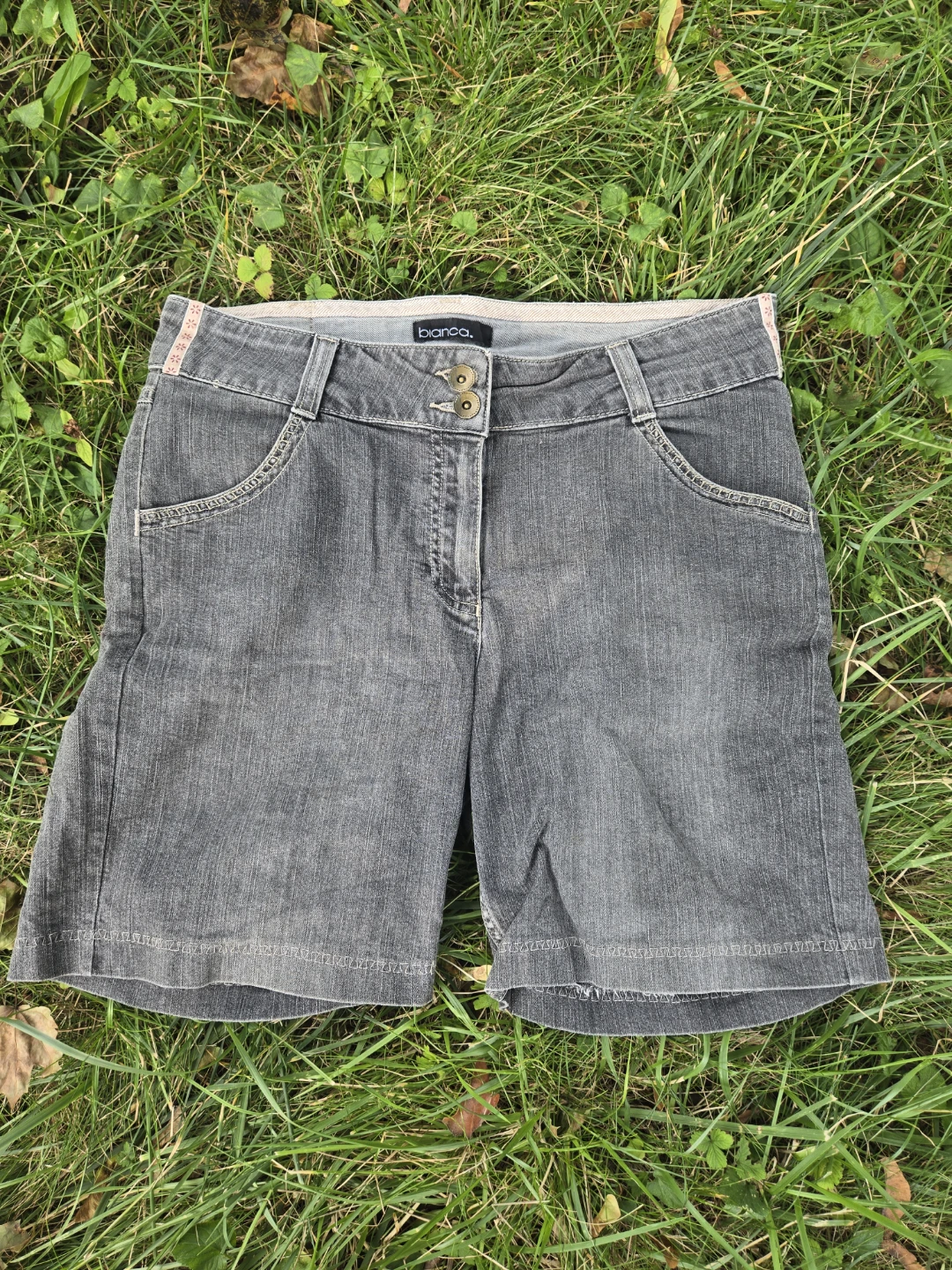 Bianca Grey Denim Shorts Women's Size 10