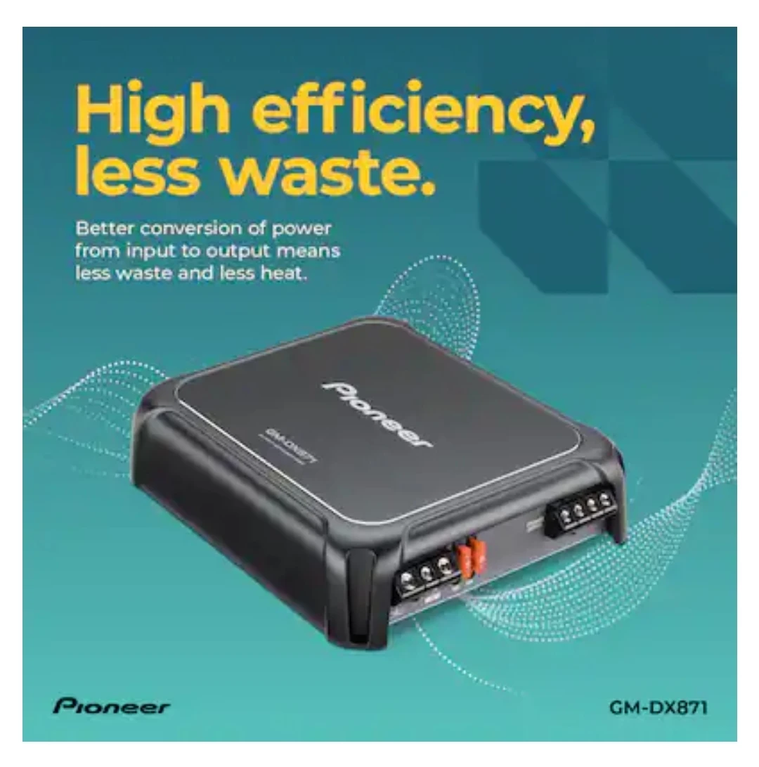 Pioneer GM-DX871 1600W Mono Amplifier - photo 3