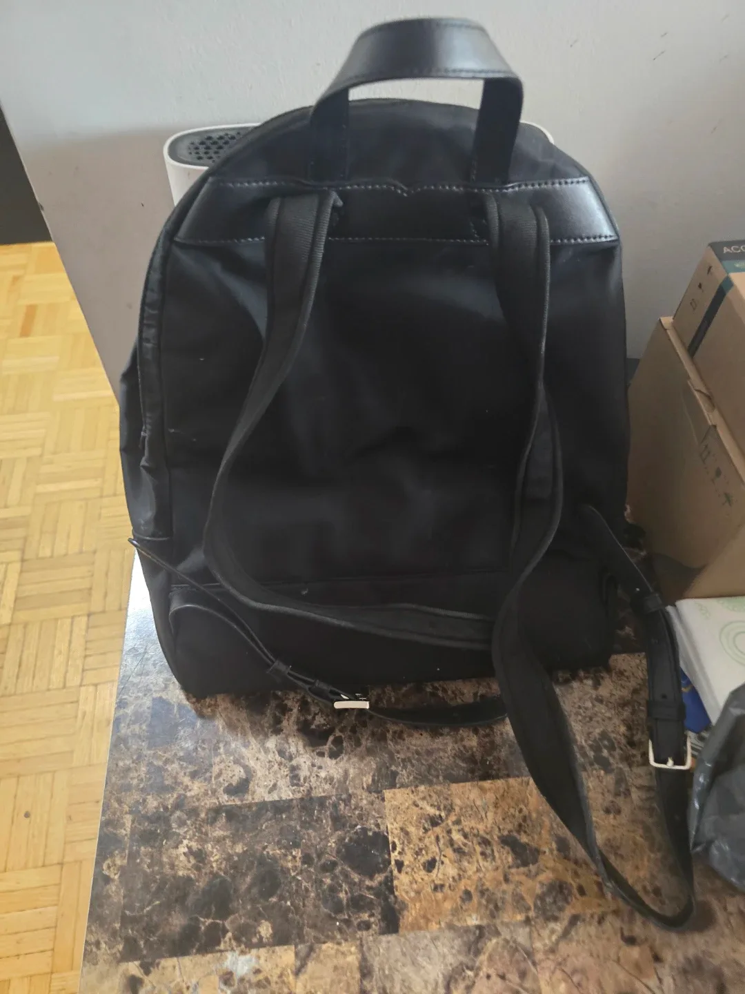 Kate Spade Black Nylon Backpack 3 compartment - photo 5