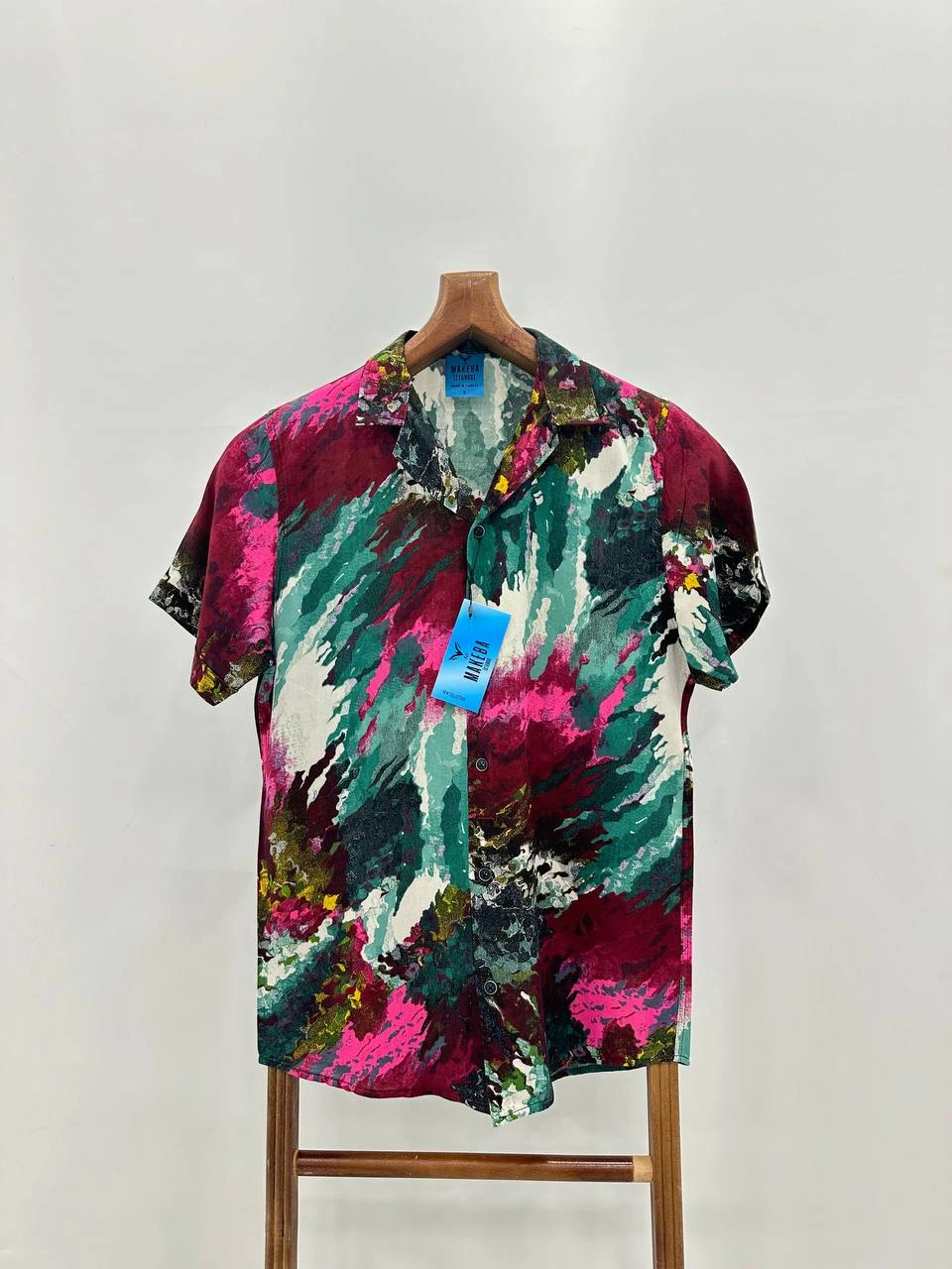 MAEOO Short Sleeve Button-Up Shirt - photo 3