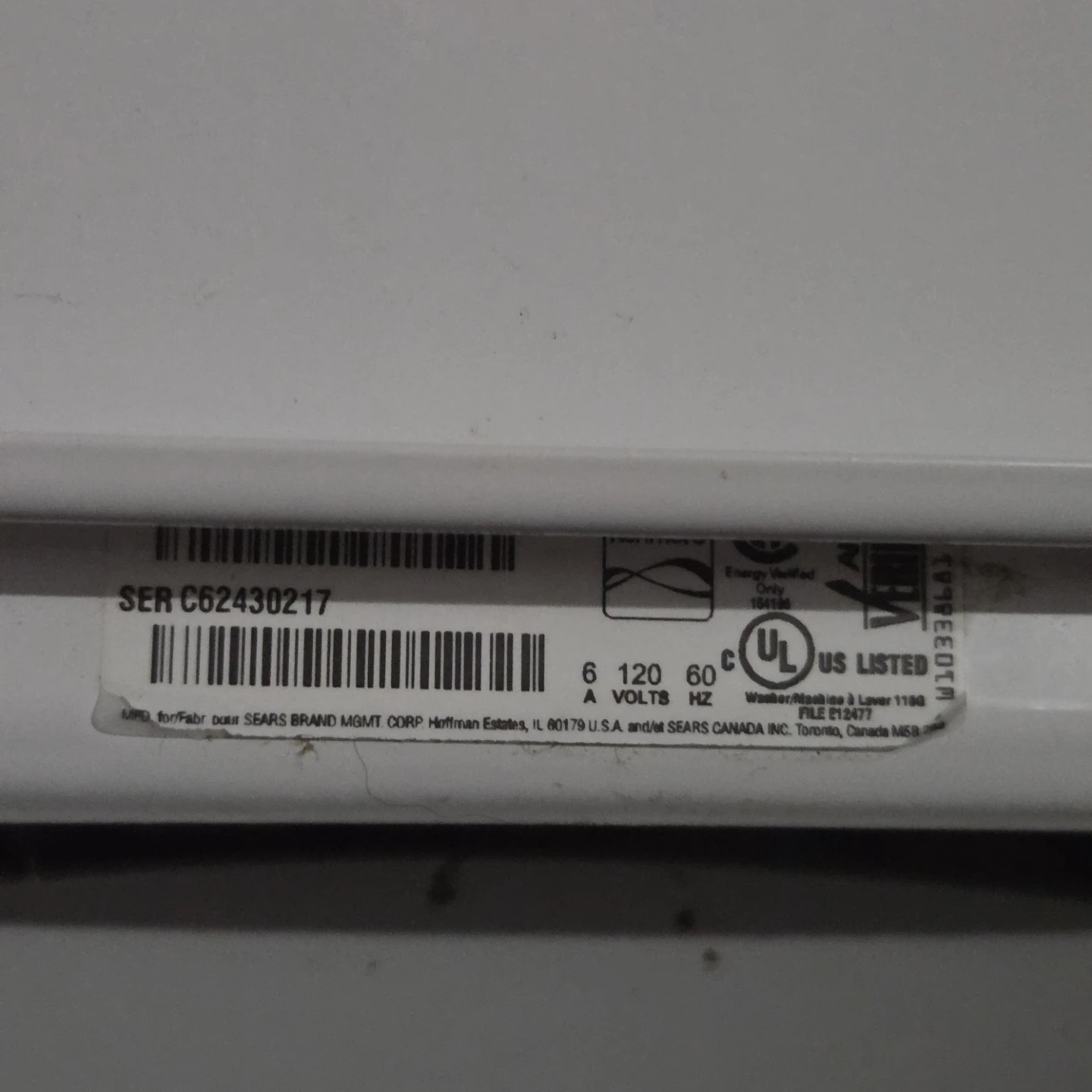 Kenmore Top Load Washing Machine - photo 2
