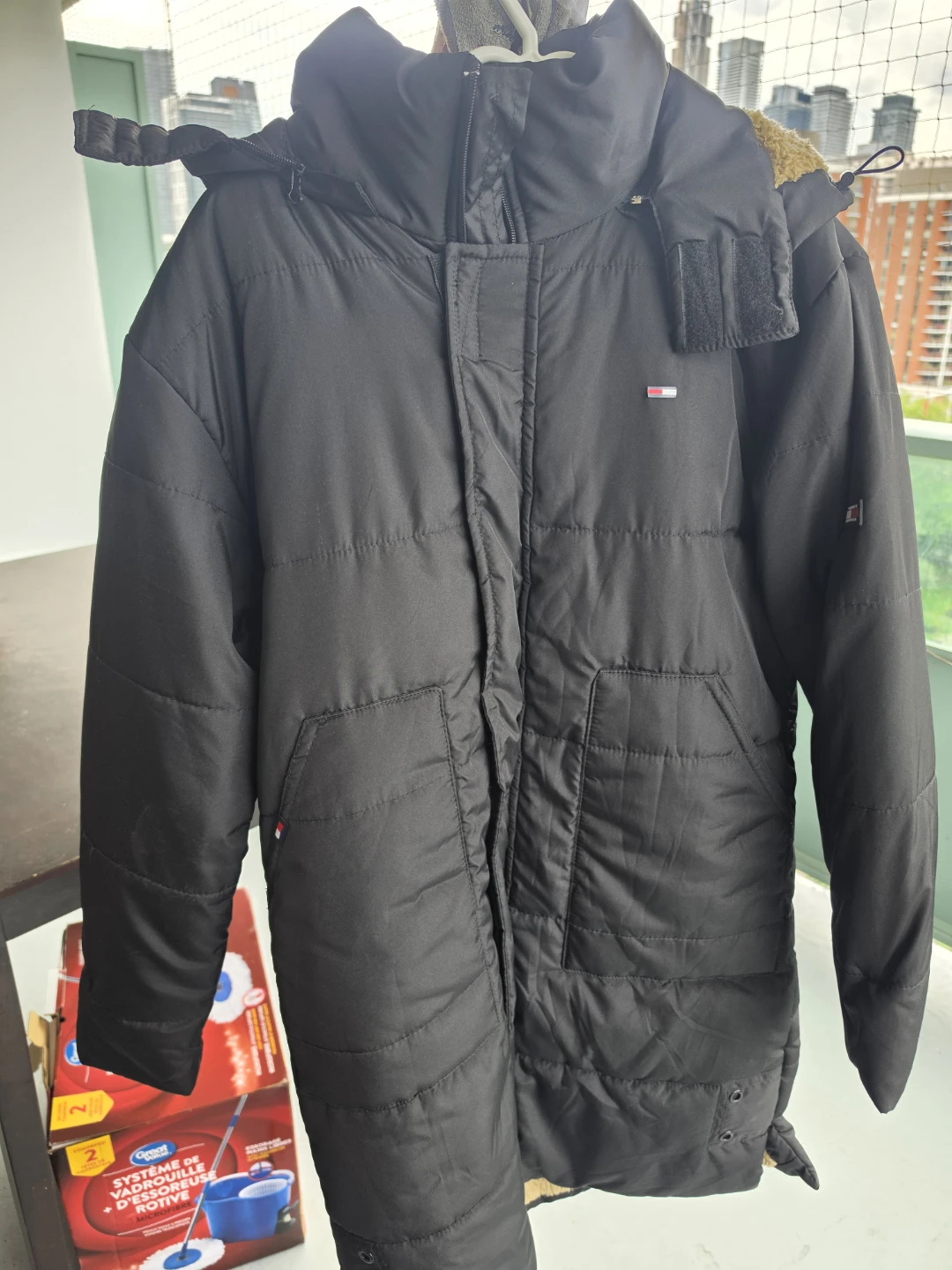 Tommy Hilfiger Puffer Jacket with Fleece Lining