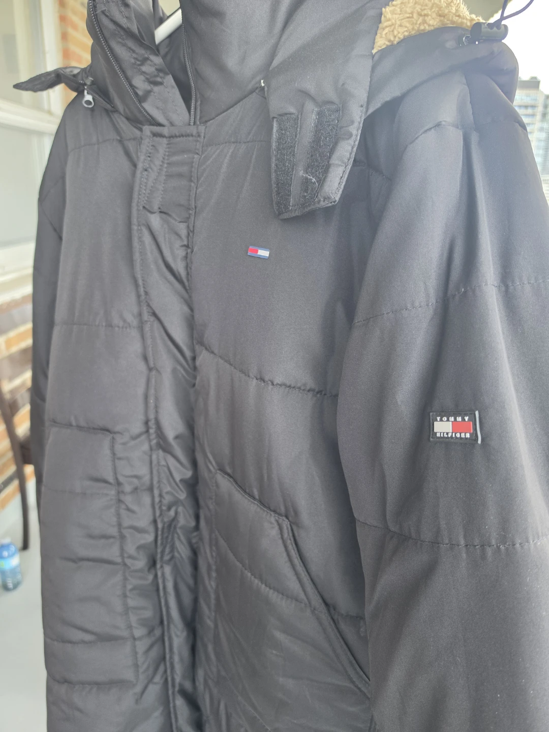 Tommy Hilfiger Puffer Jacket with Fleece Lining - photo 4
