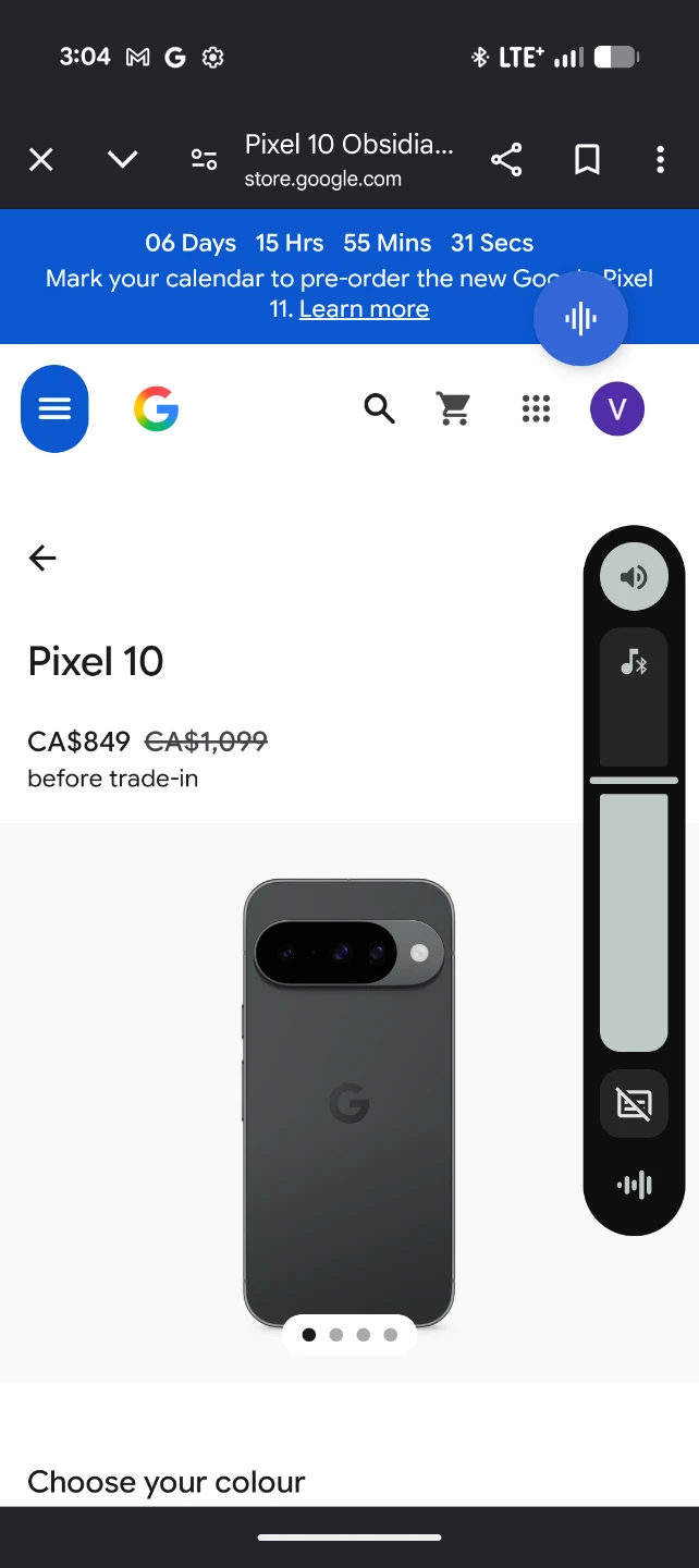 Google pixel 10 128GB