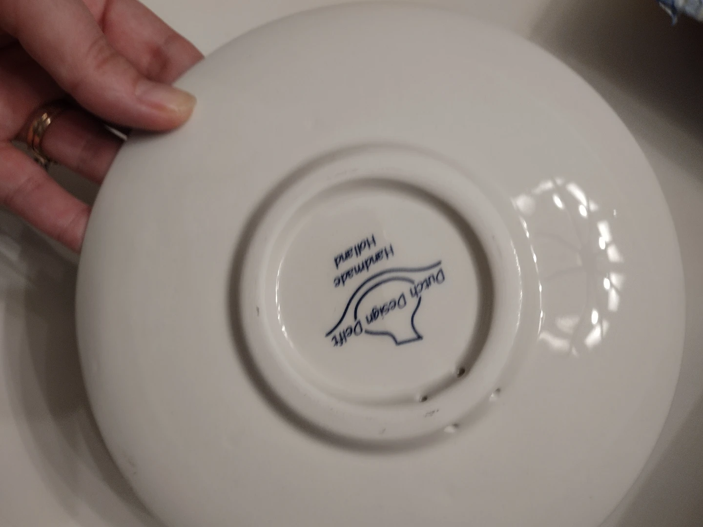 Dutch Design Delft Plate - photo 2