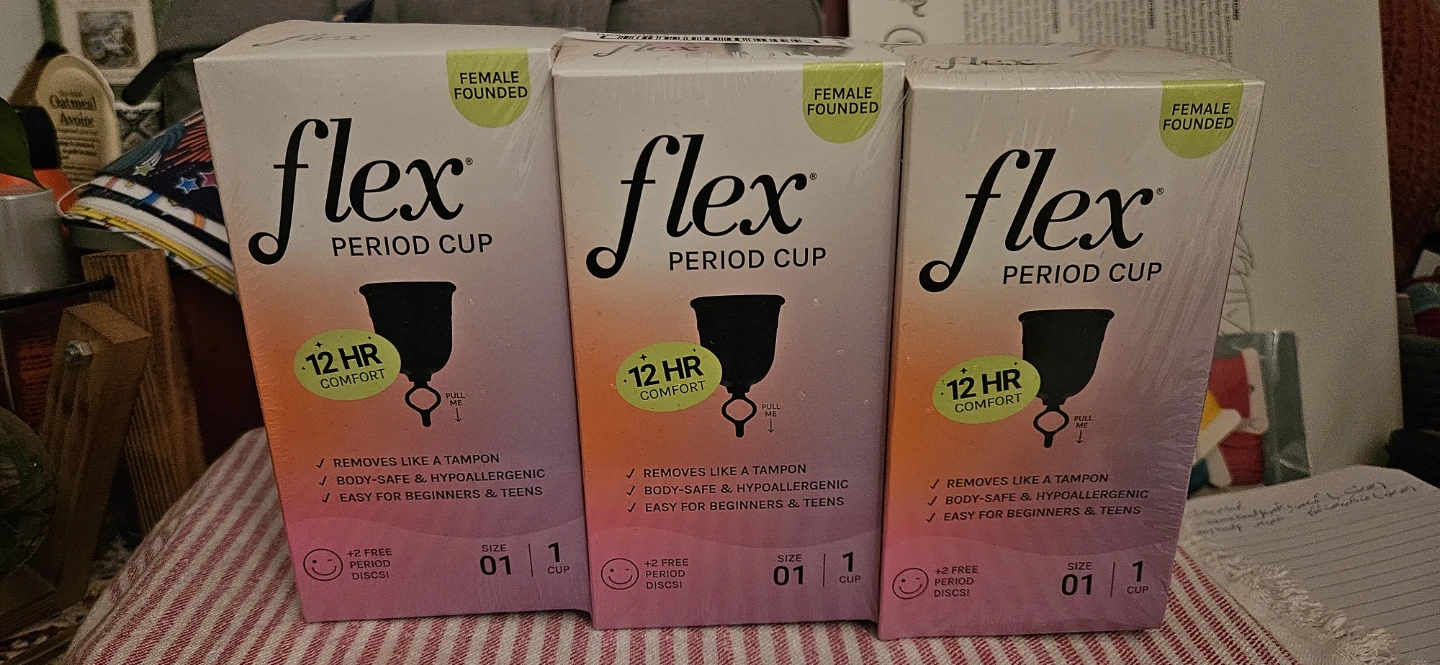 Flex Period Cup Size 01 (3 Pack)