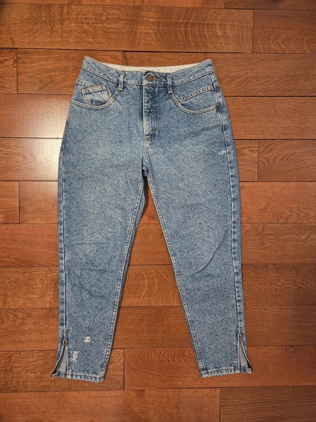 Lee Riders Acid Wash Denim Capri Jeans - photo 3