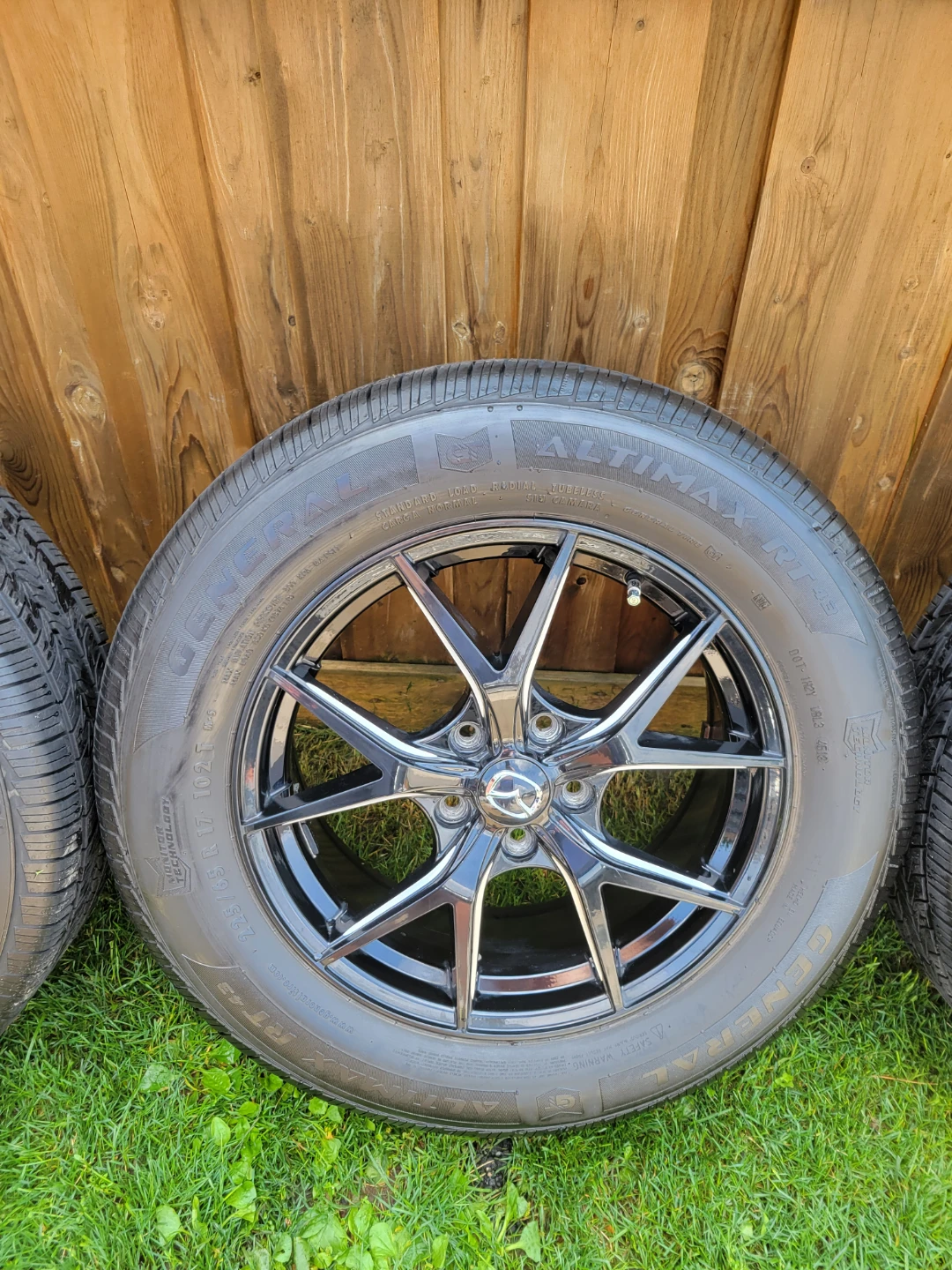 Mazda Rims with General Tire Altimax RT43 Tires - photo 3