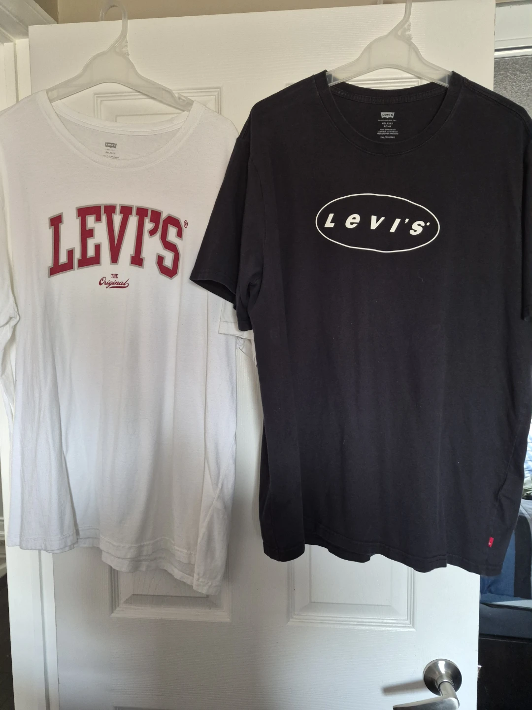 Men's Levi's T-Shirt 2xl  White & Black