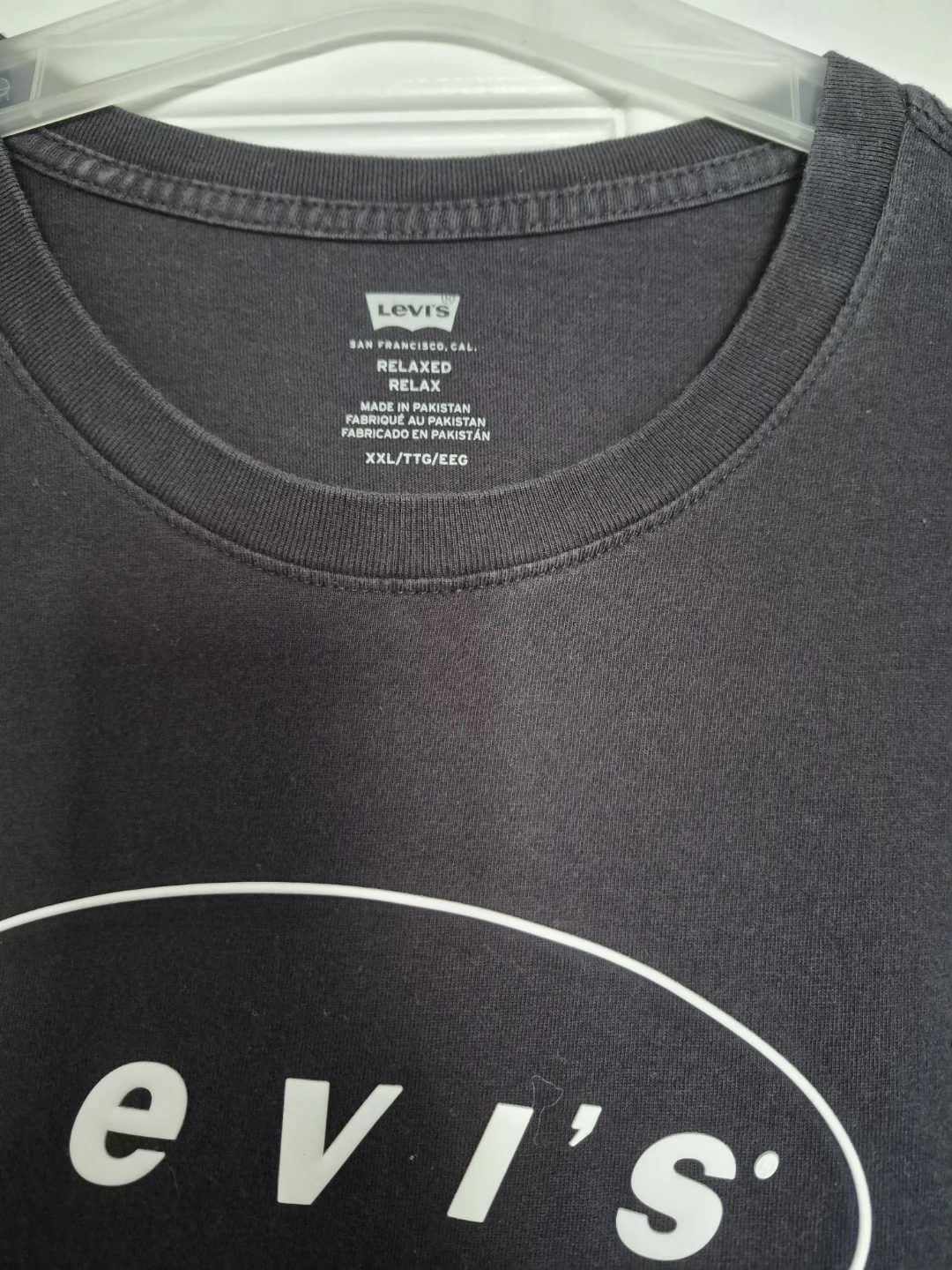Men's Levi's T-Shirt 2xl  White & Black - photo 2