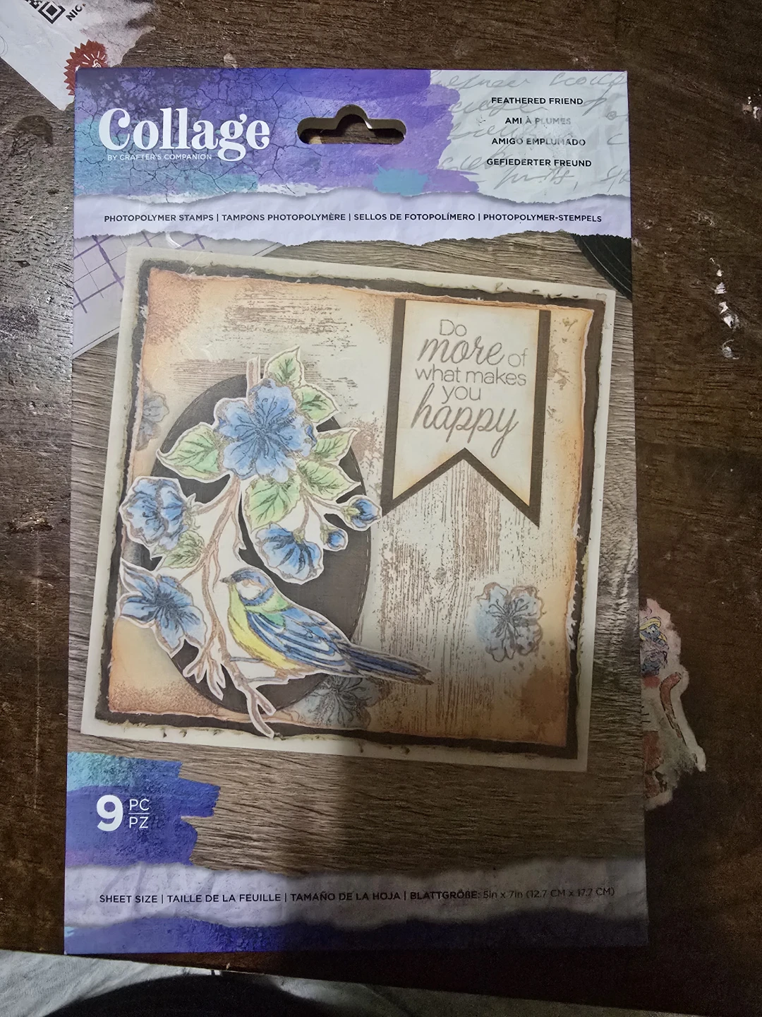Crafter's Companion Collage Photopolymer Stamps