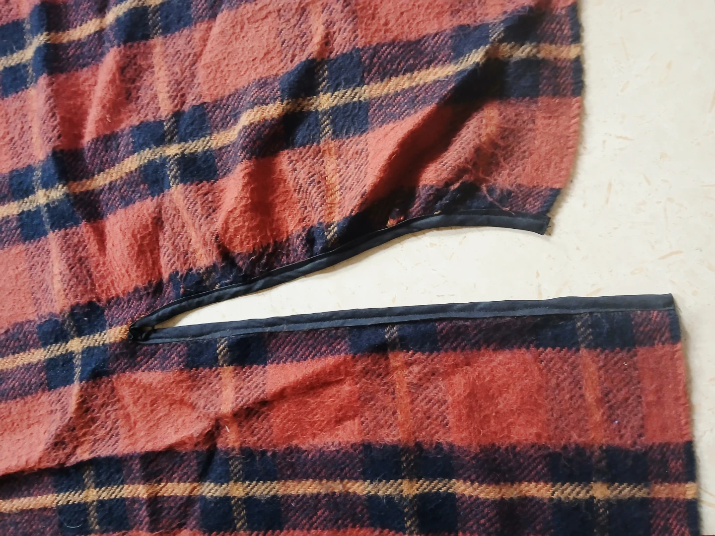 FREE Plaid Cape Blanket with Fringe - photo 3