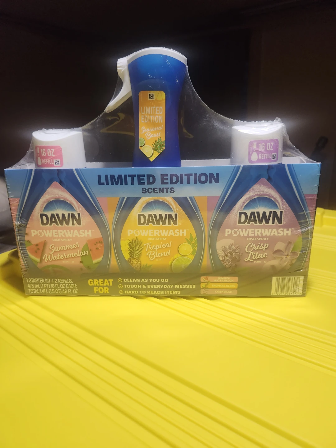 Dawn Powerwash Dish Spray Limited Edition Scents Starter Kit