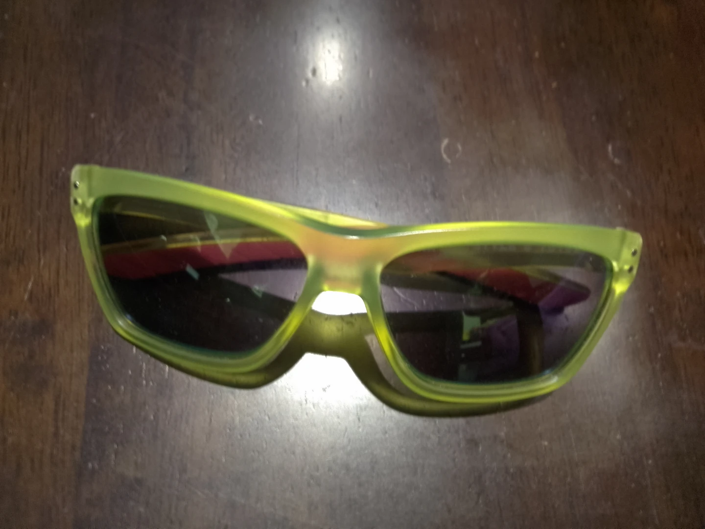 Lime Green Sunglasses