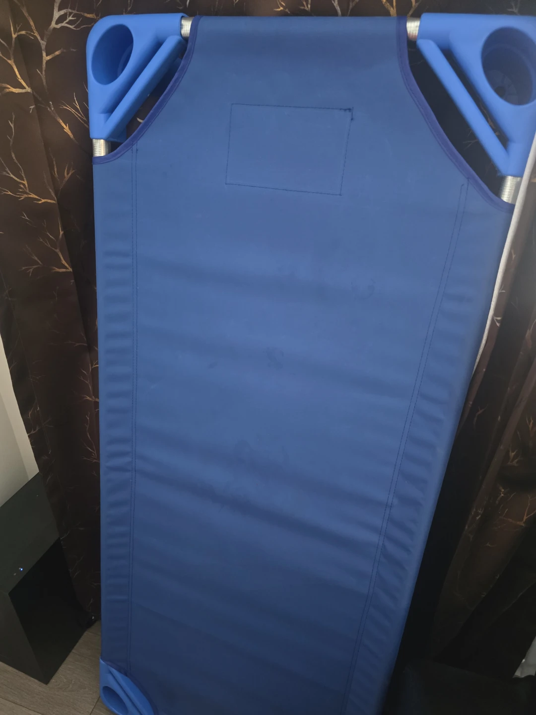 New Blue Stackable Kids Nap Cot