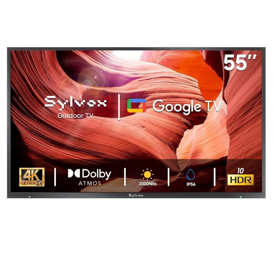 Sylvox 55" Outdoor Google TV 4K HDR