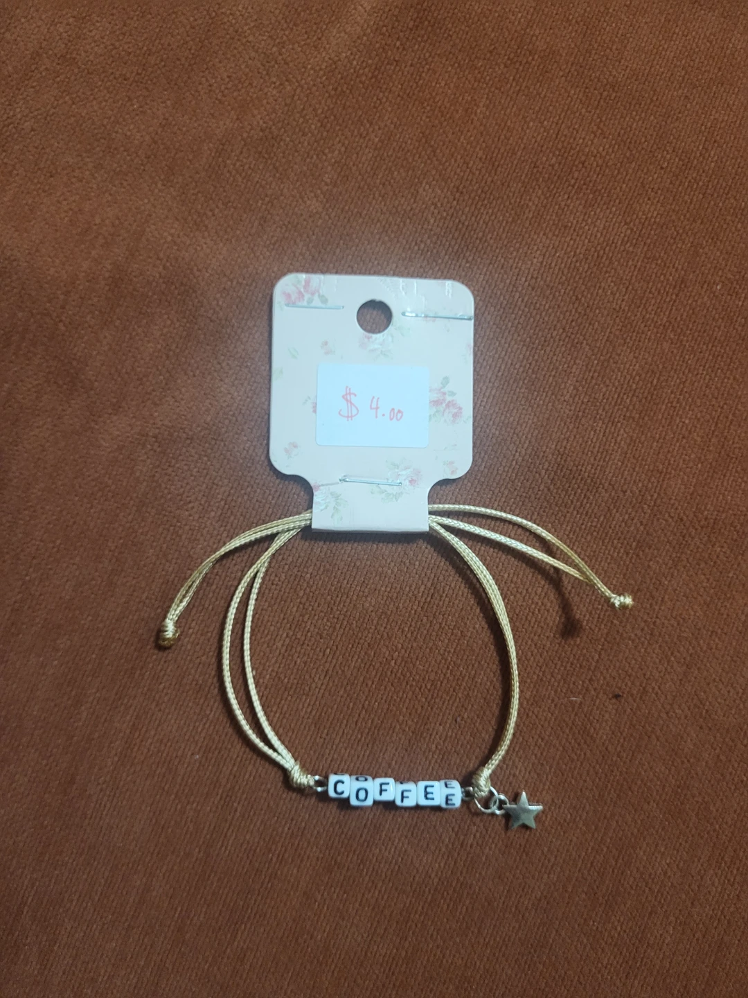 Coffee Charm Bracelet