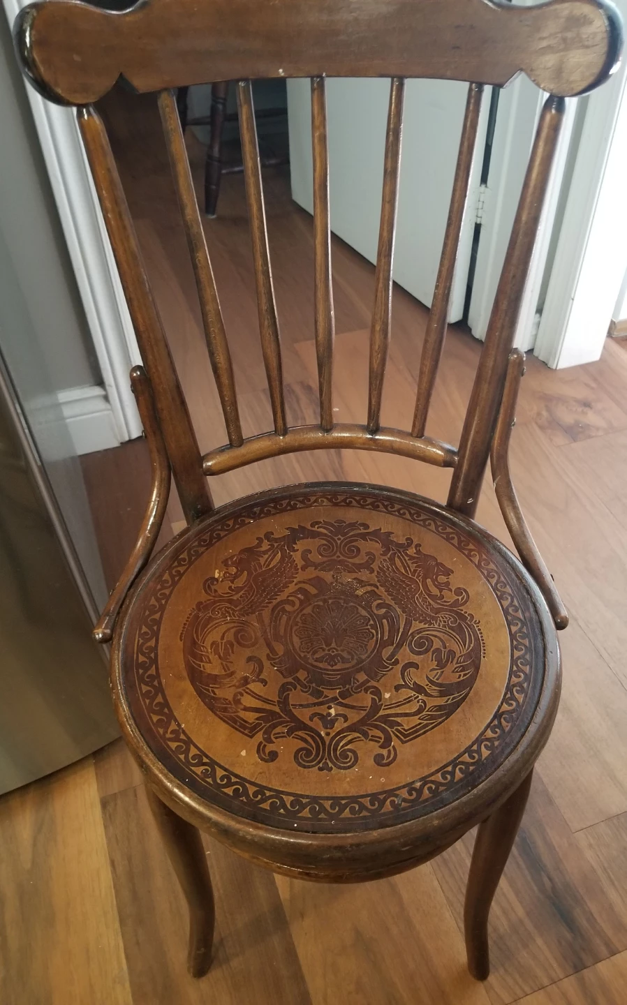 Two vintage chairs by the North American Bent Chair Co - photo 2