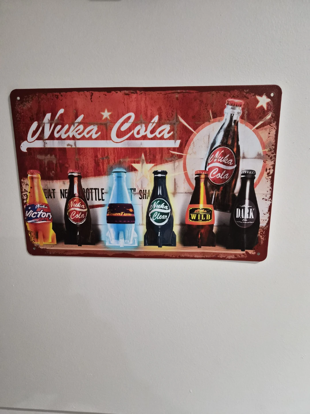 Fallout Nuka-Cola Vintage Metal Sign