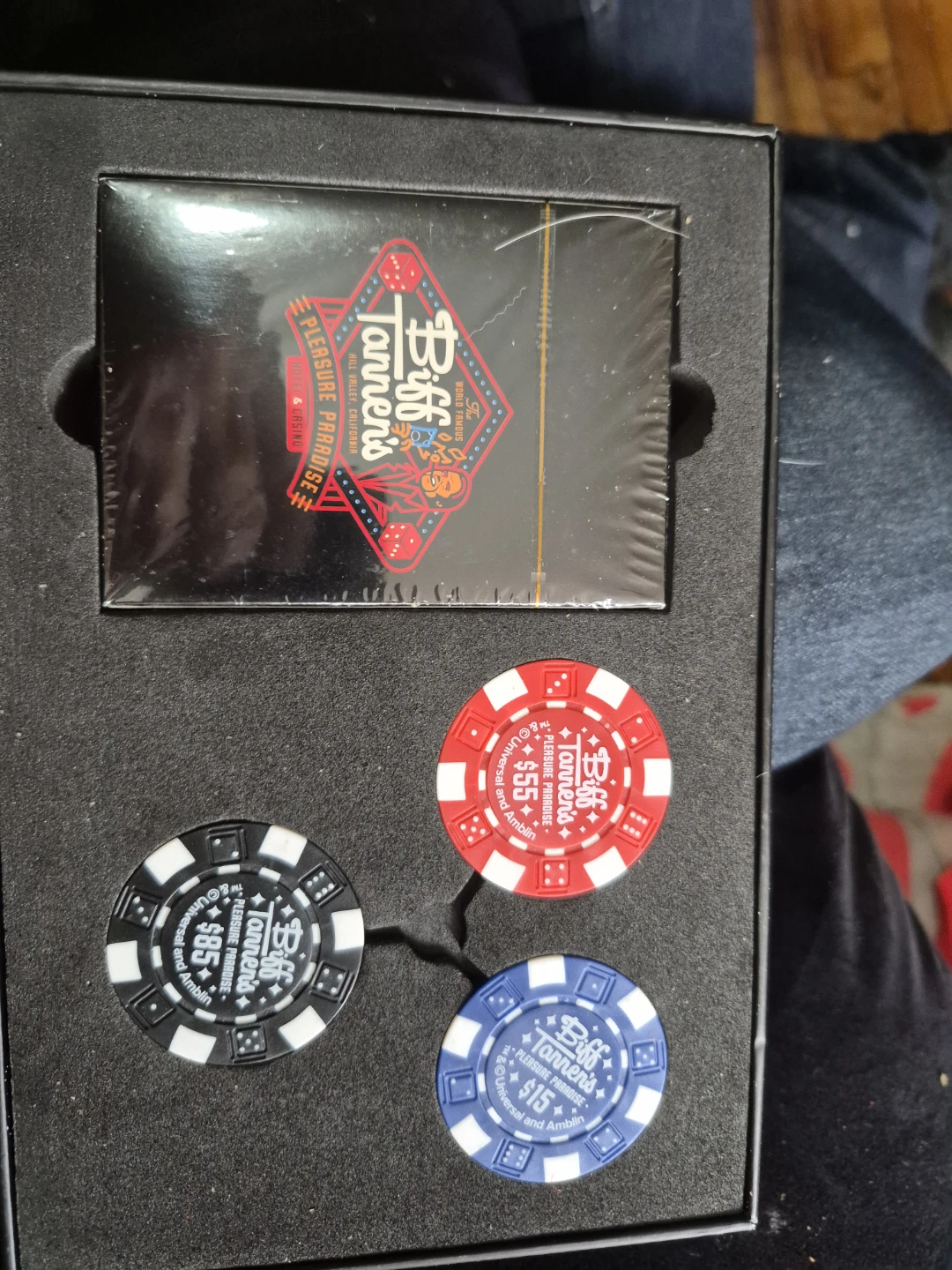 Biffi Tanner's Poker Chips and Cards Set