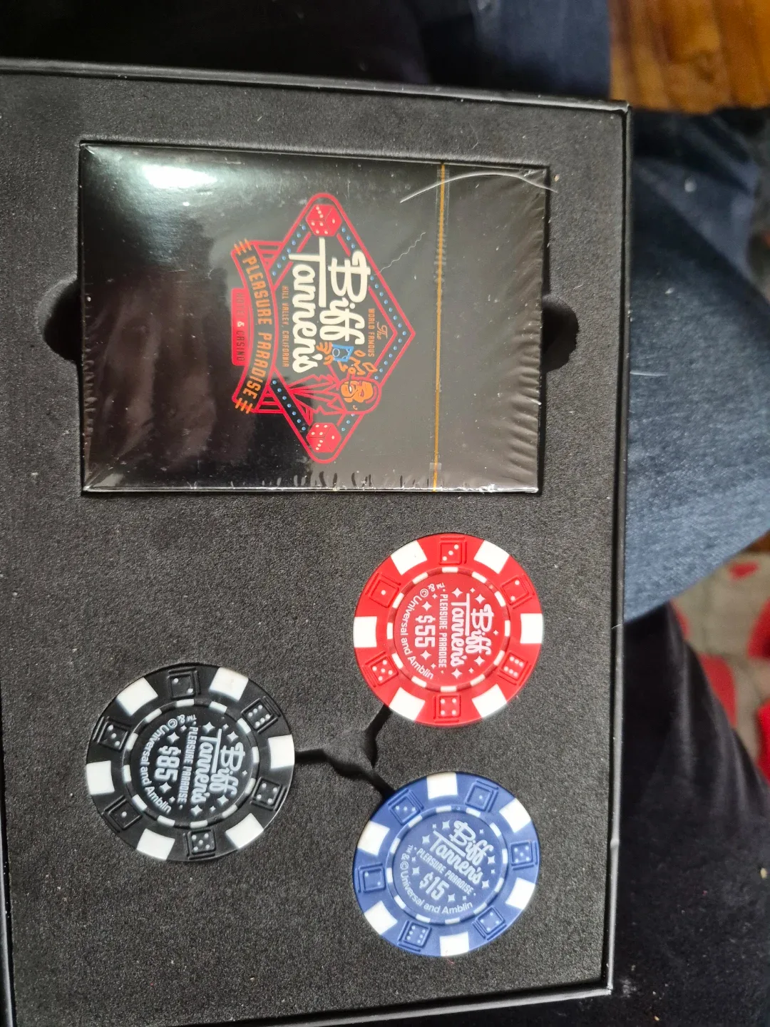 Biffi Tanner's Poker Chips and Cards Set