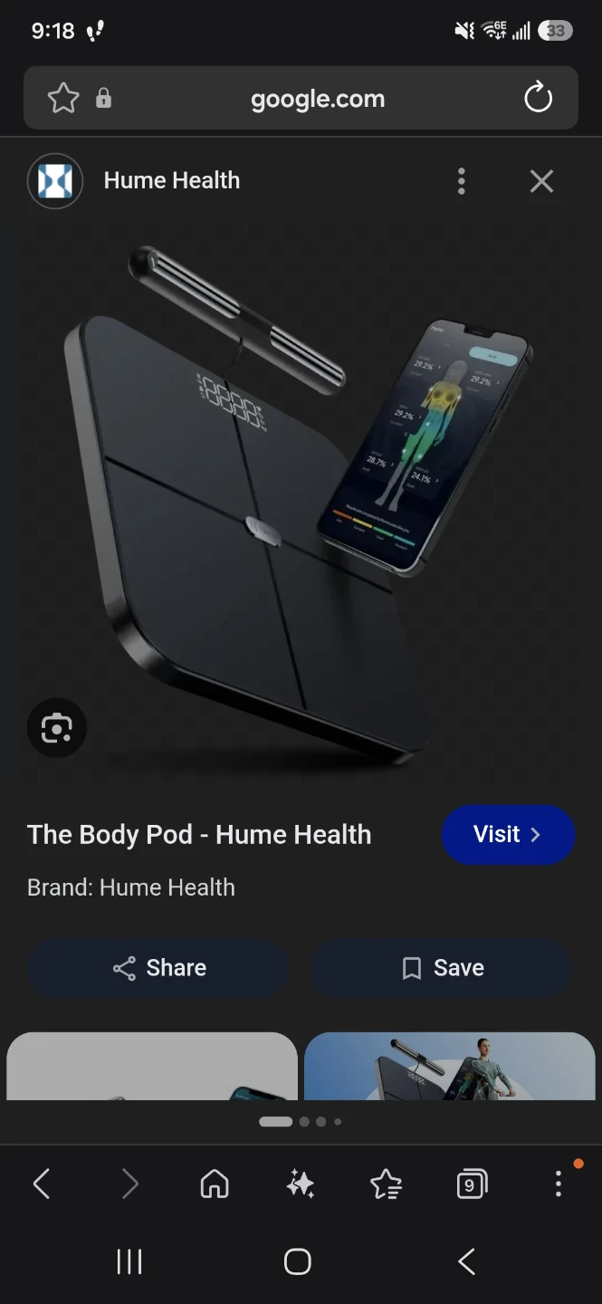 Hume Health The Body Pod Smart Scale