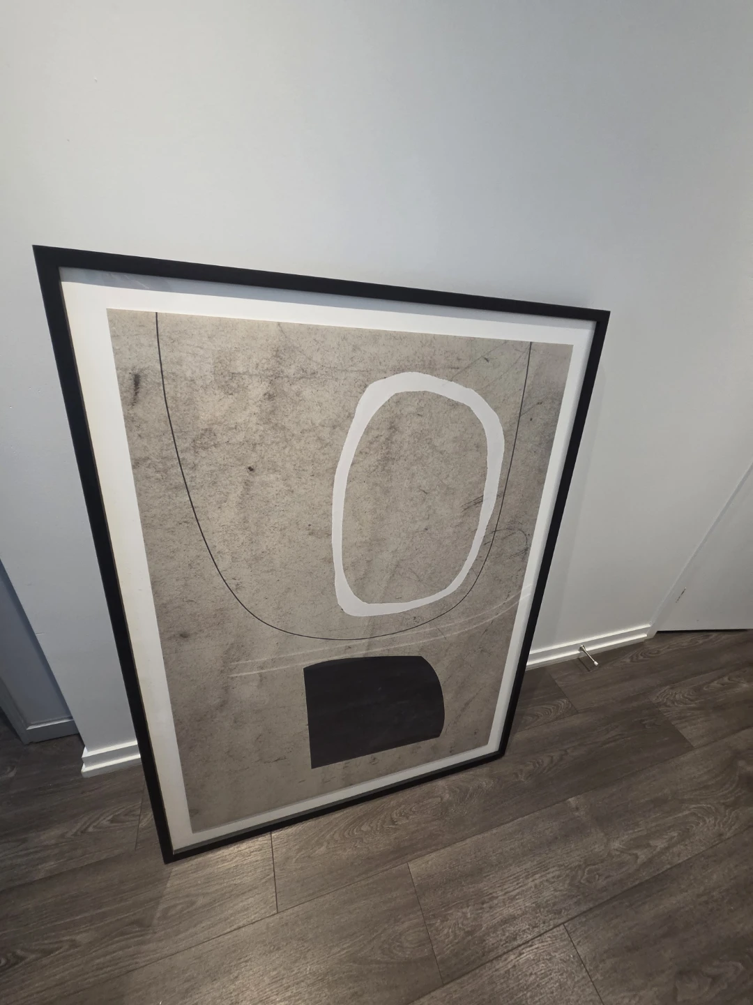 Framed Abstract Art Print - photo 3