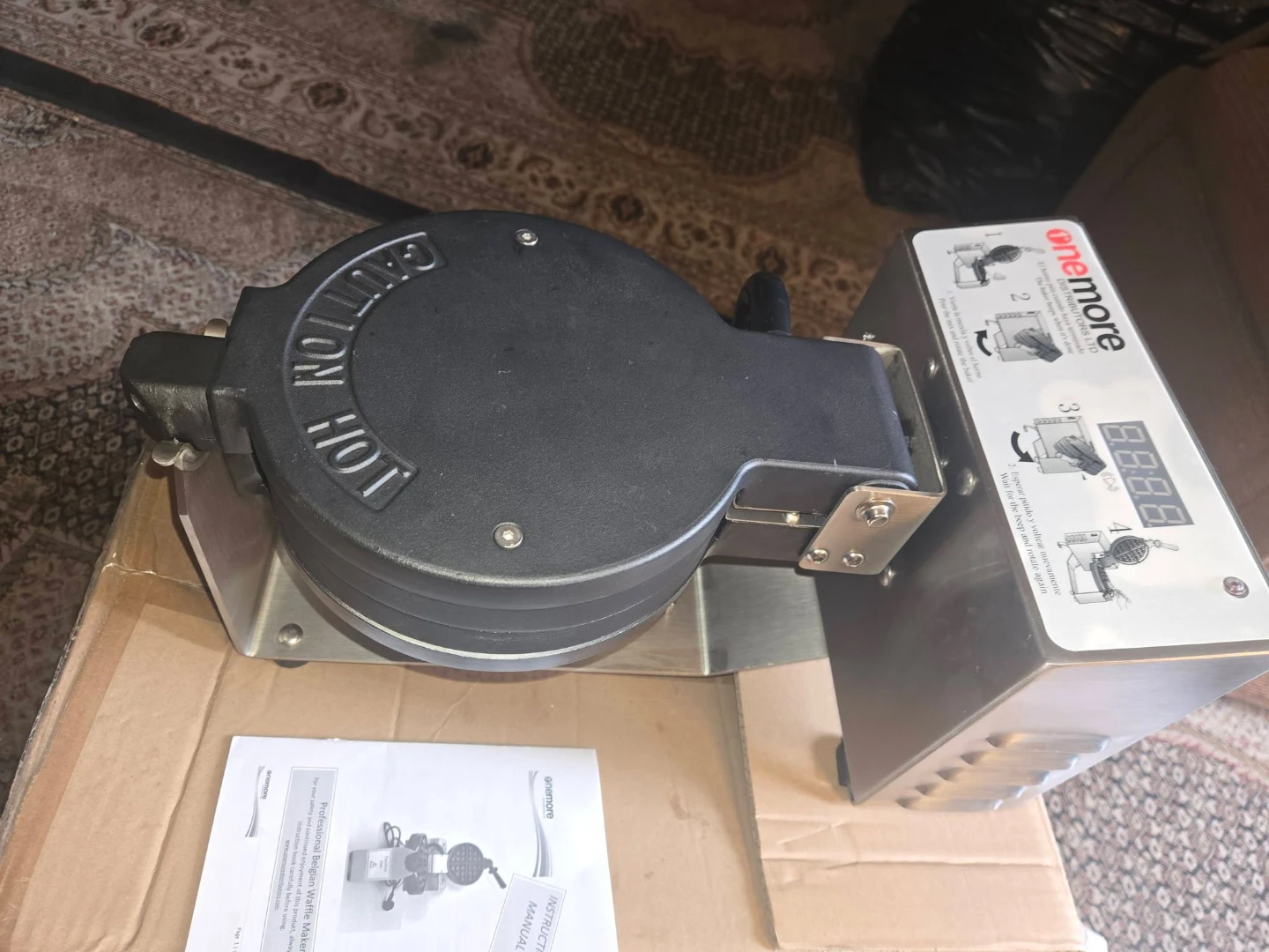 OneMore Professional Belgian Waffle Maker