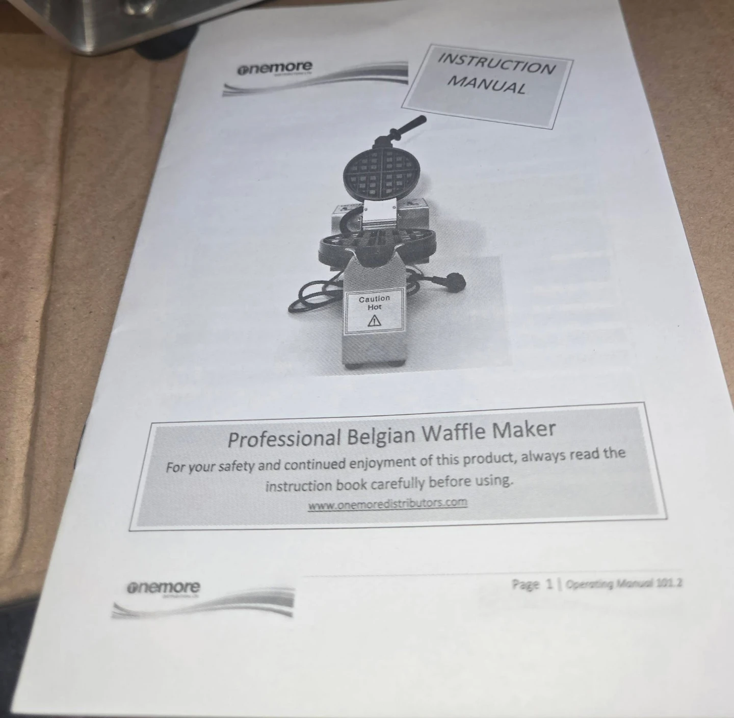 OneMore Professional Belgian Waffle Maker - photo 3
