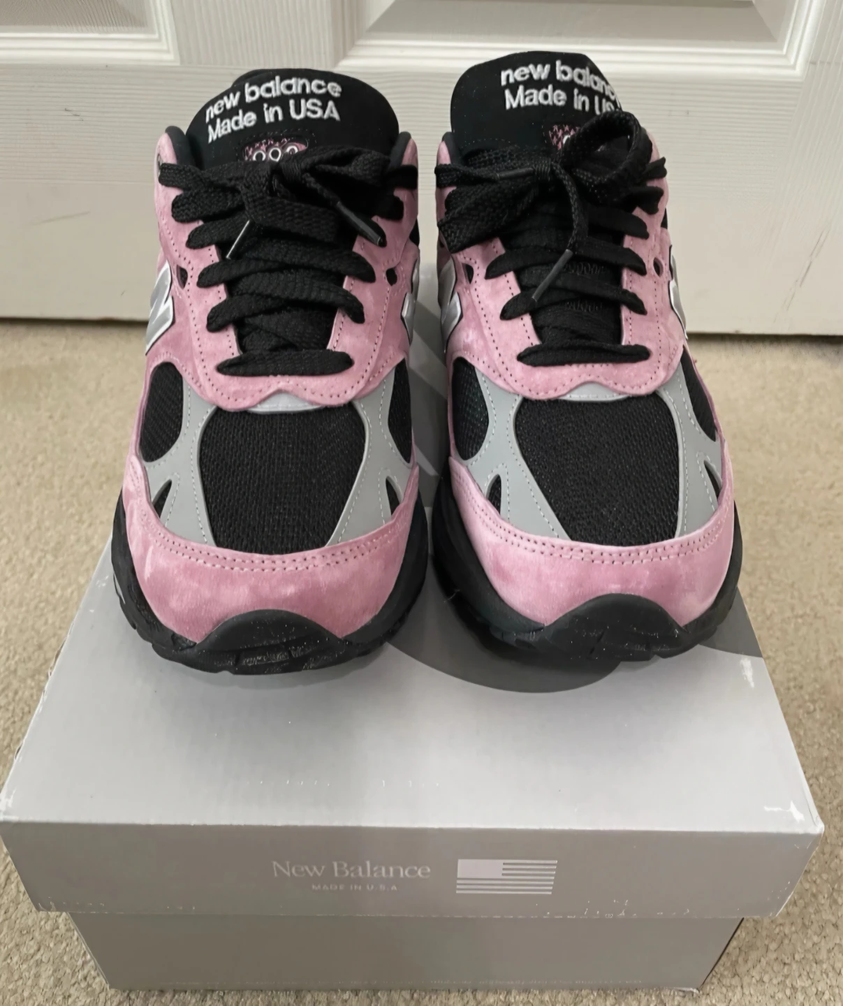 New Balance 993 Made in USA Pink Sneakers Men Size 10.5 - photo 2