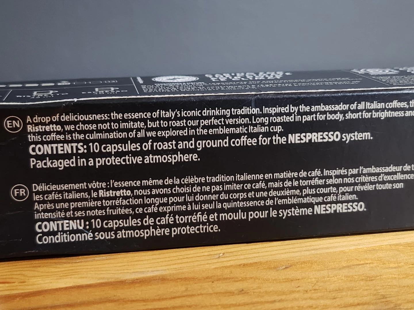 Nespresso Ispirazione Italiana Ristretto Coffee Capsules - photo 4