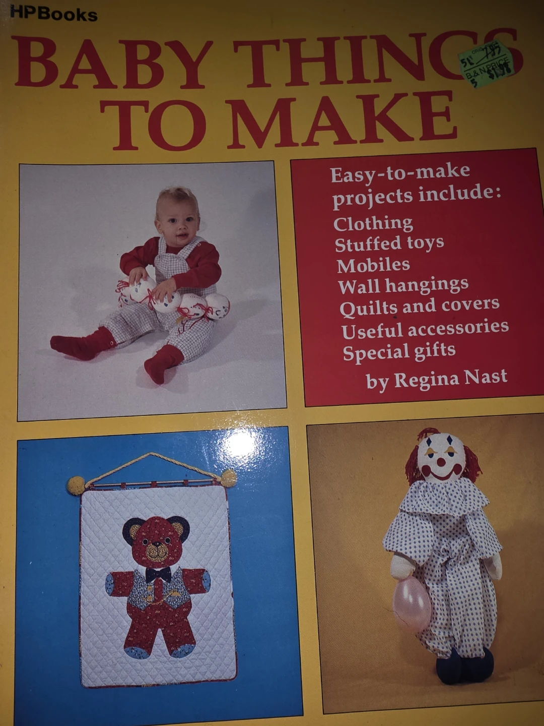 Baby Things to Make Book by Regina Nast