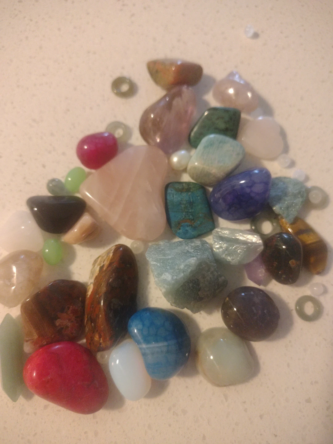 Assorted Gemstones and Beads