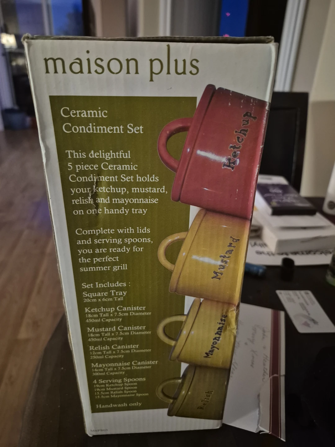 Maison Plus Ceramic Condiment Set - photo 2
