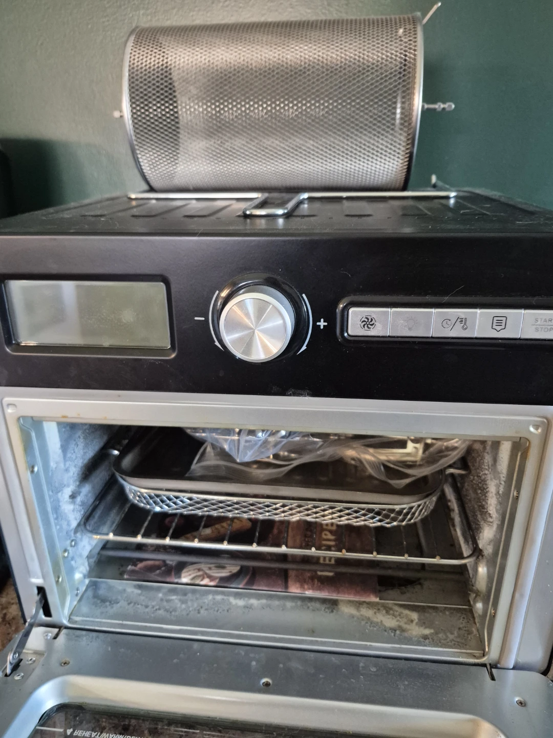 CROWNful Air Fryer Toaster Oven with Rotisserie