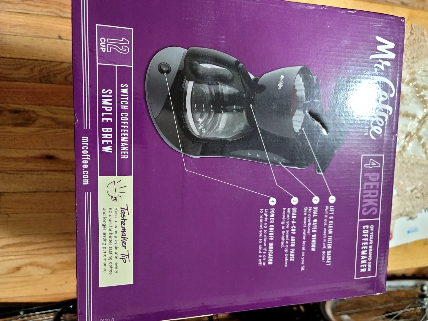 Mr. Coffee 12-Cup Coffee Maker, Black | eBay - photo 4