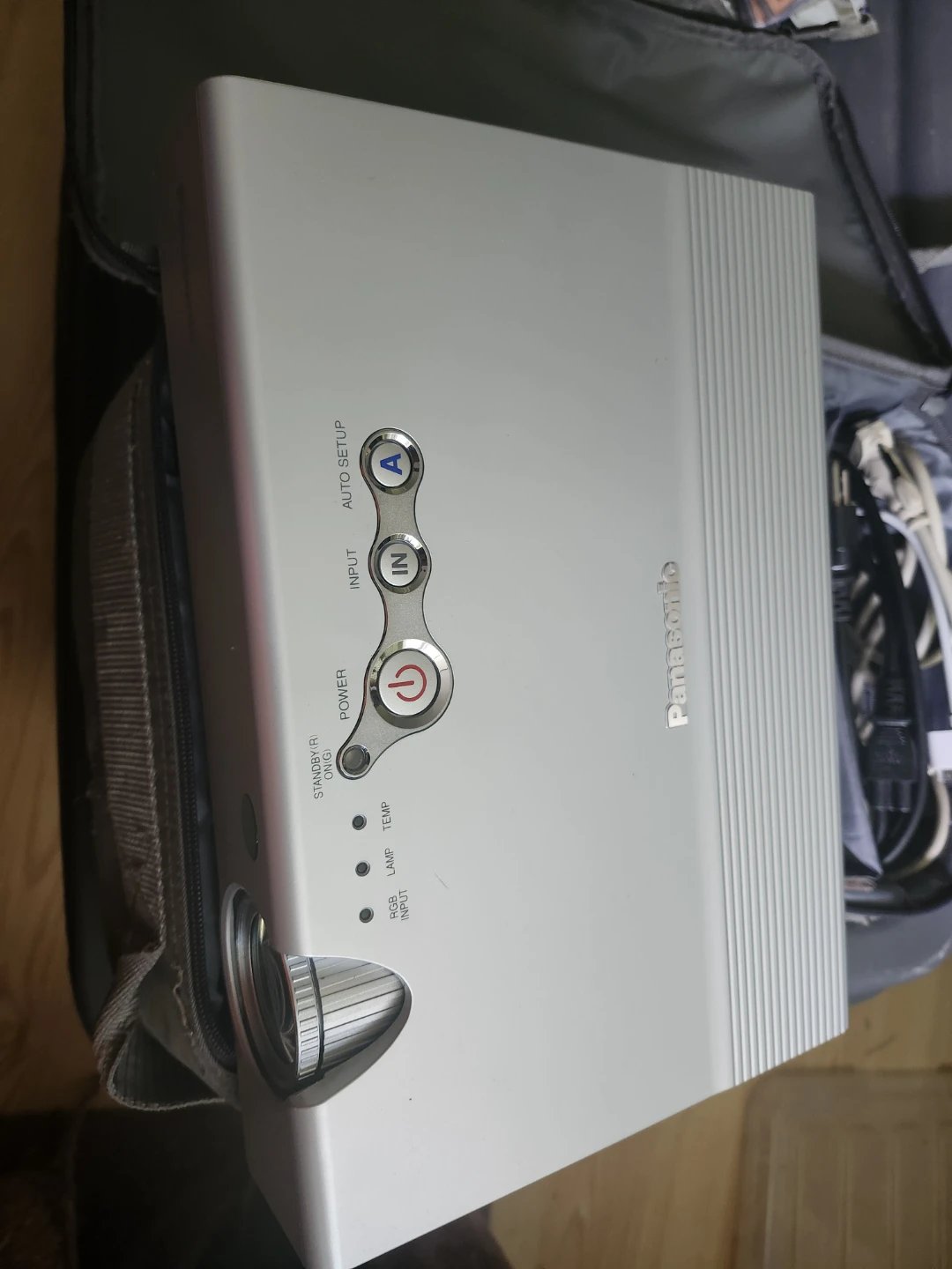 Panasonic Projector with Case and Cables
