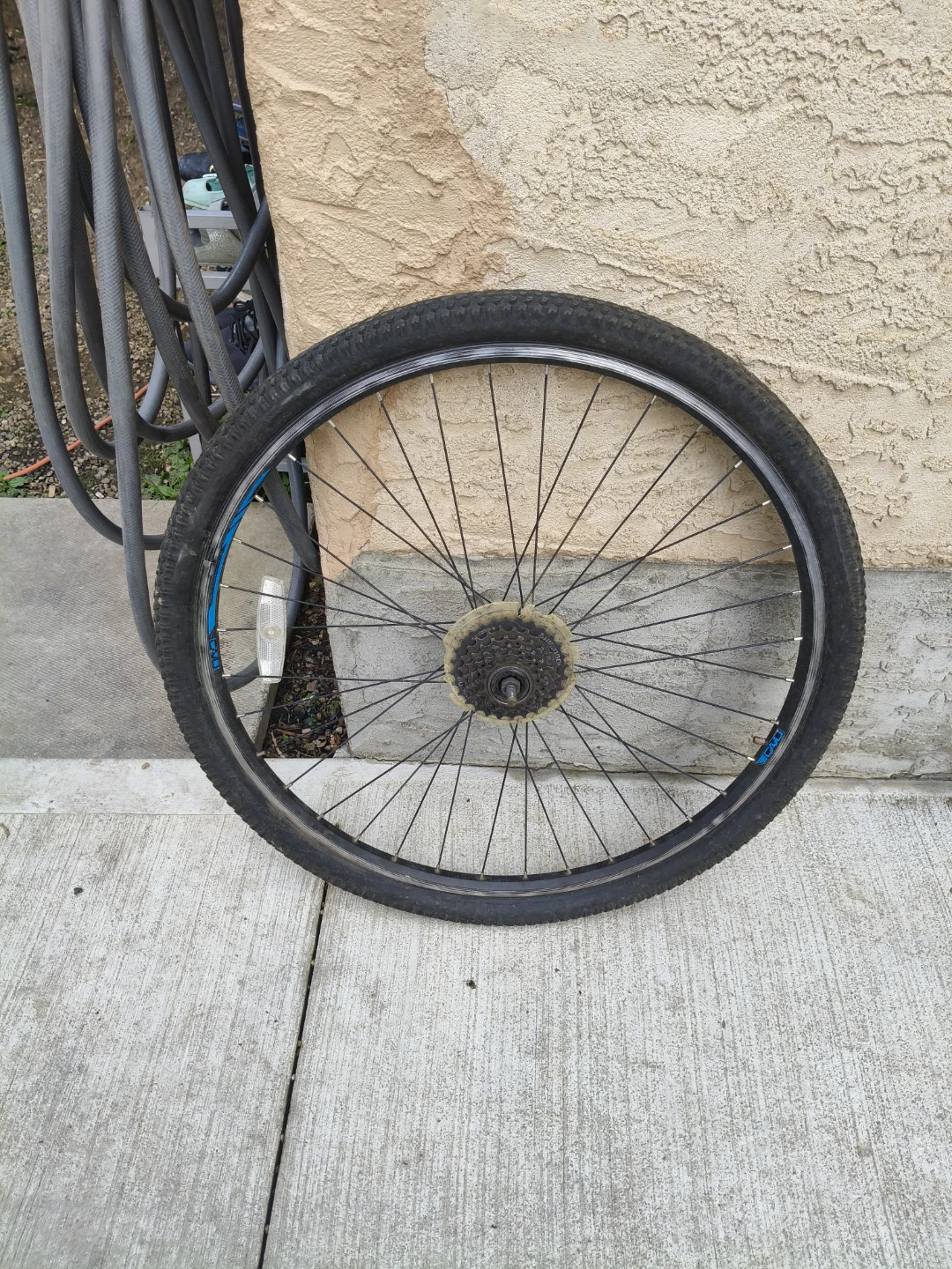Shimano 7-Speed Bicycle Rear Wheel