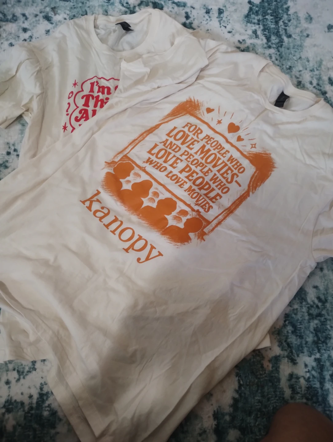 Kanopy Film Streaming Graphic Tees (Size M and XL) - Set of 2