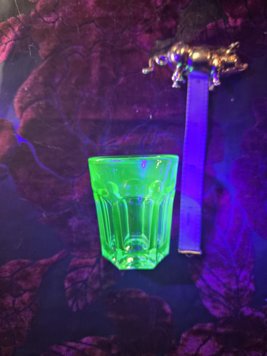 Vintage uranium Shot Glass - photo 3