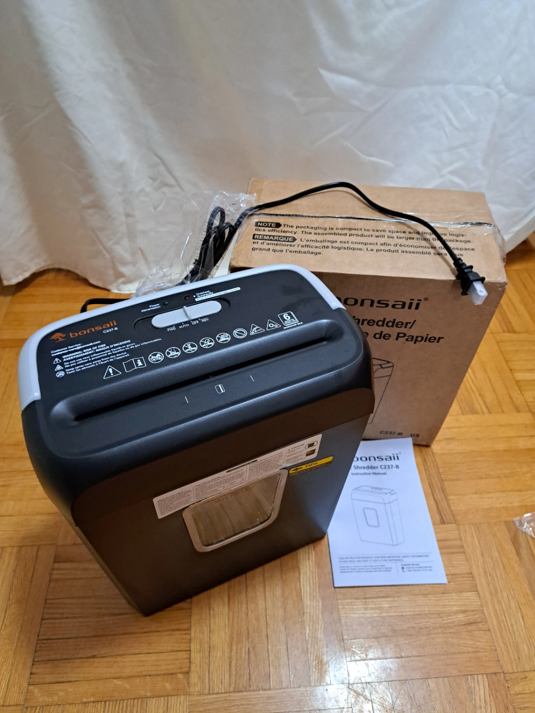 Bonsaii C-237 b paper sherrder - photo 2