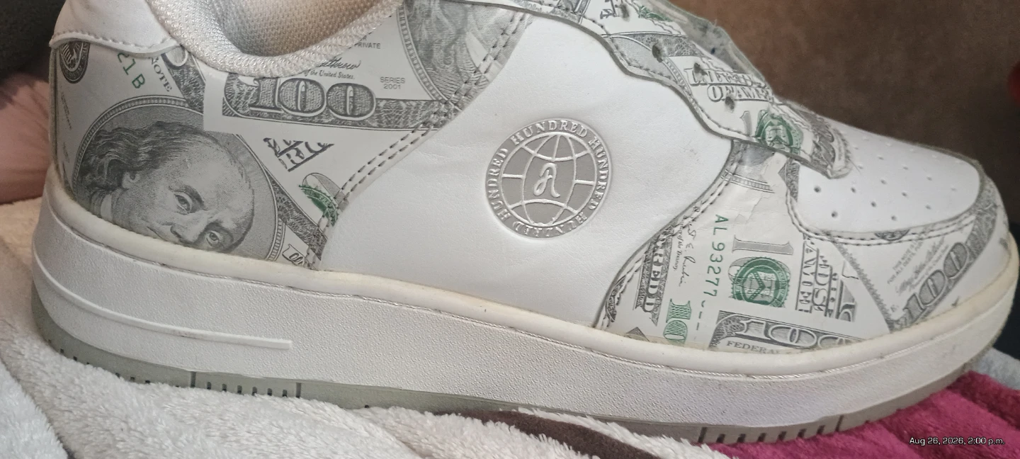 Air Force 1 '07 White Money Print - photo 2