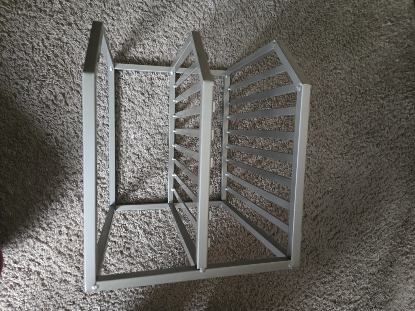 KSP Space Logic Corner Shelf 2-Tier (Grey) 10x10x9" - photo 5